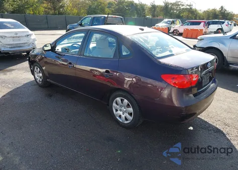 2009 Hyundai Elantra Gls z USA, uszkodzony, nr VIN KMHDU46D59U639094